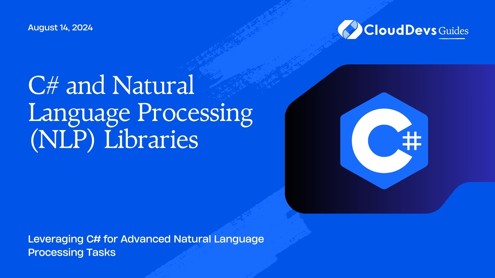 C# and Natural Language Processing (NLP) Libraries