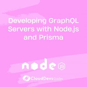 Developing GraphQL Servers with Node.js and Prisma