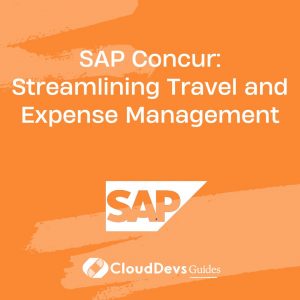 SAP Concur: Streamlining Travel and Expense Management