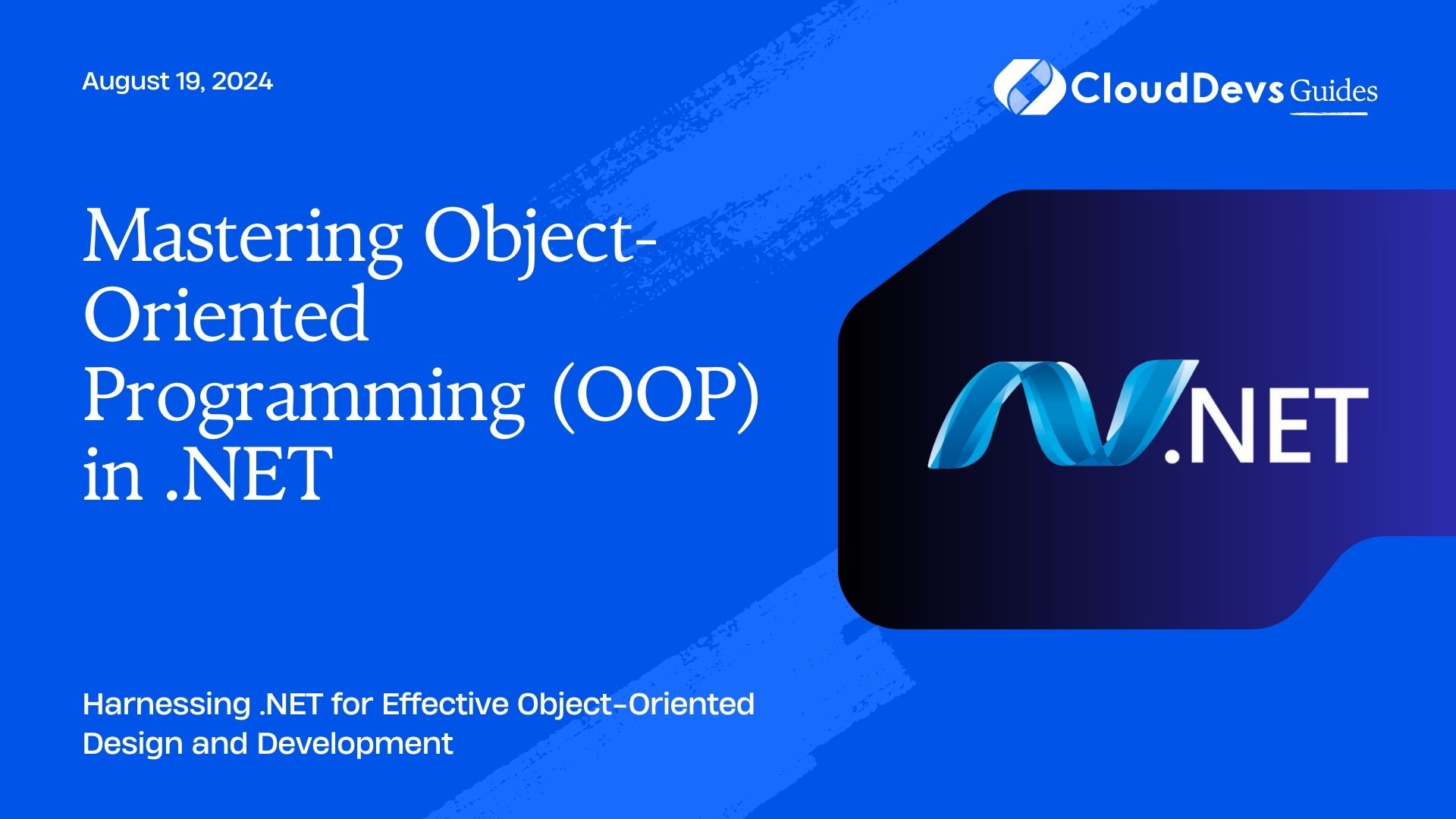 Mastering Object-Oriented Programming (OOP) in .NET