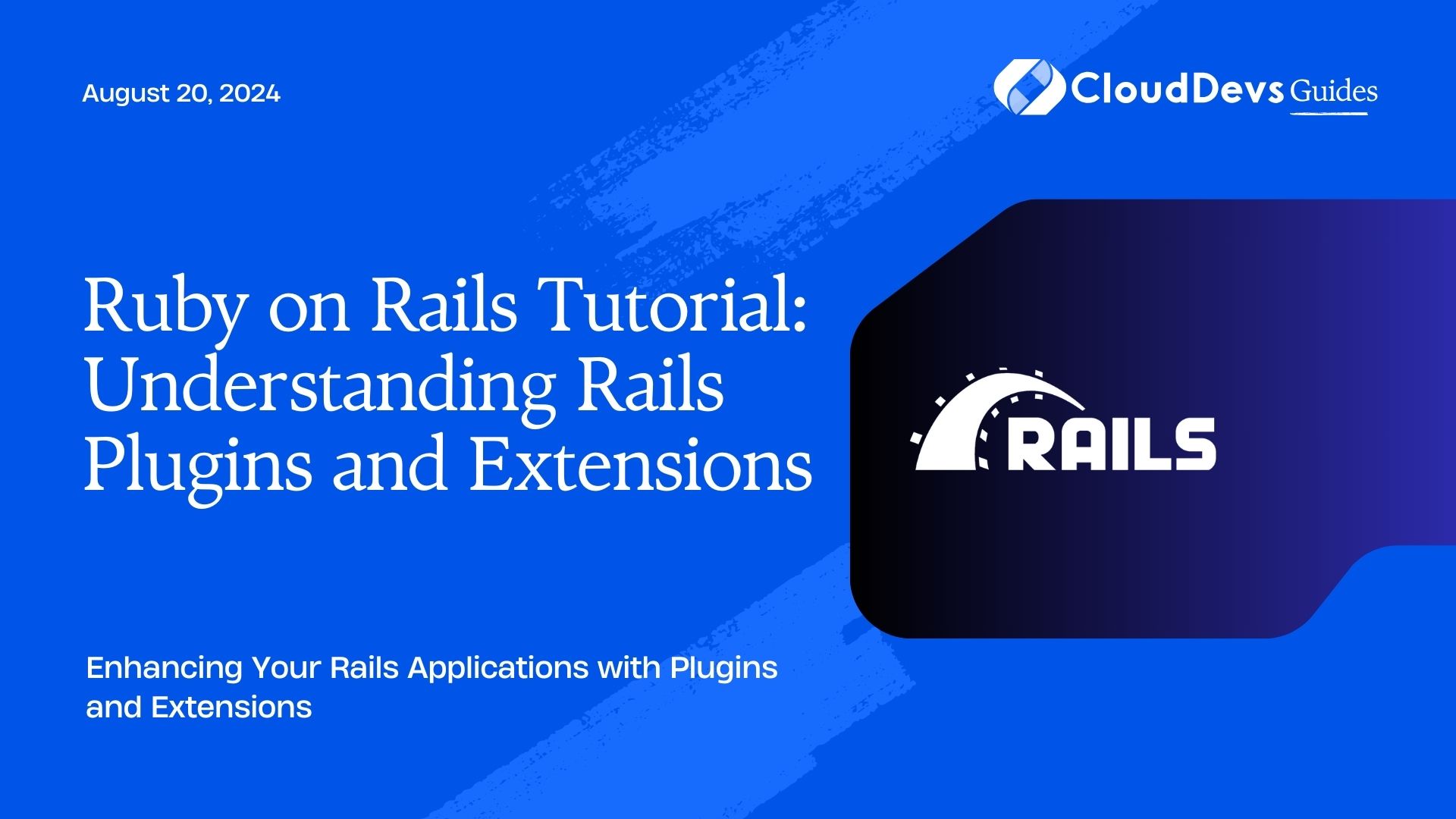 Ruby on Rails Tutorial: Understanding Rails Plugins and Extensions