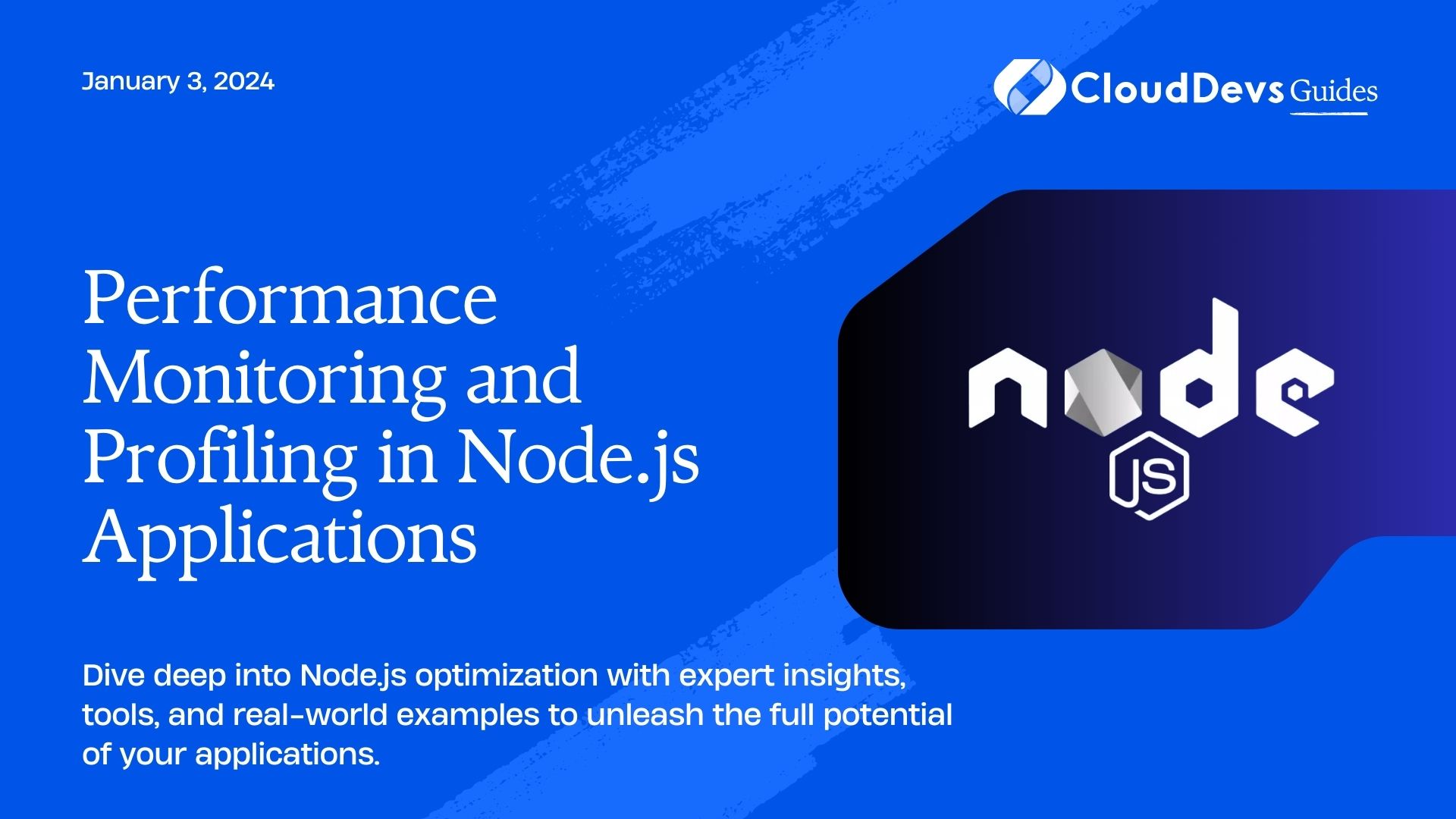 Performance Monitoring and Profiling in Node.js Applications