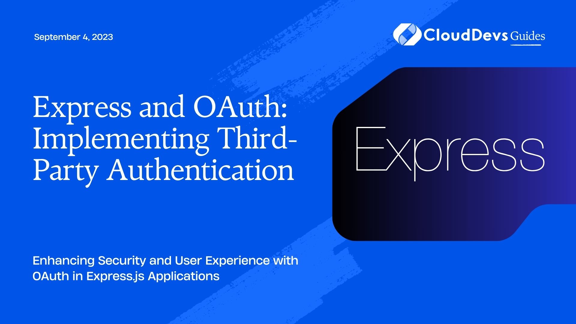 Express and OAuth: Implementing Third-Party Authentication