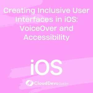 Creating Inclusive User Interfaces in iOS: VoiceOver and Accessibility