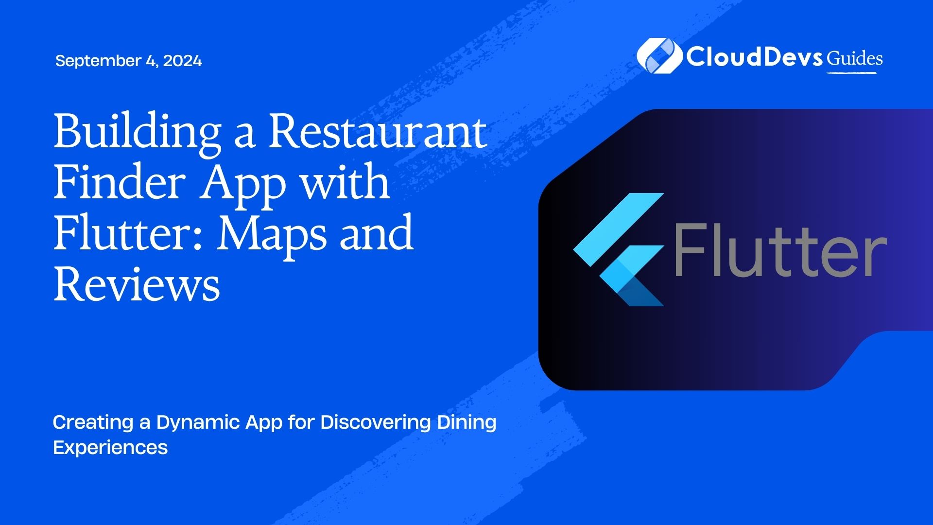 Building a Restaurant Finder App with Flutter: Maps and Reviews