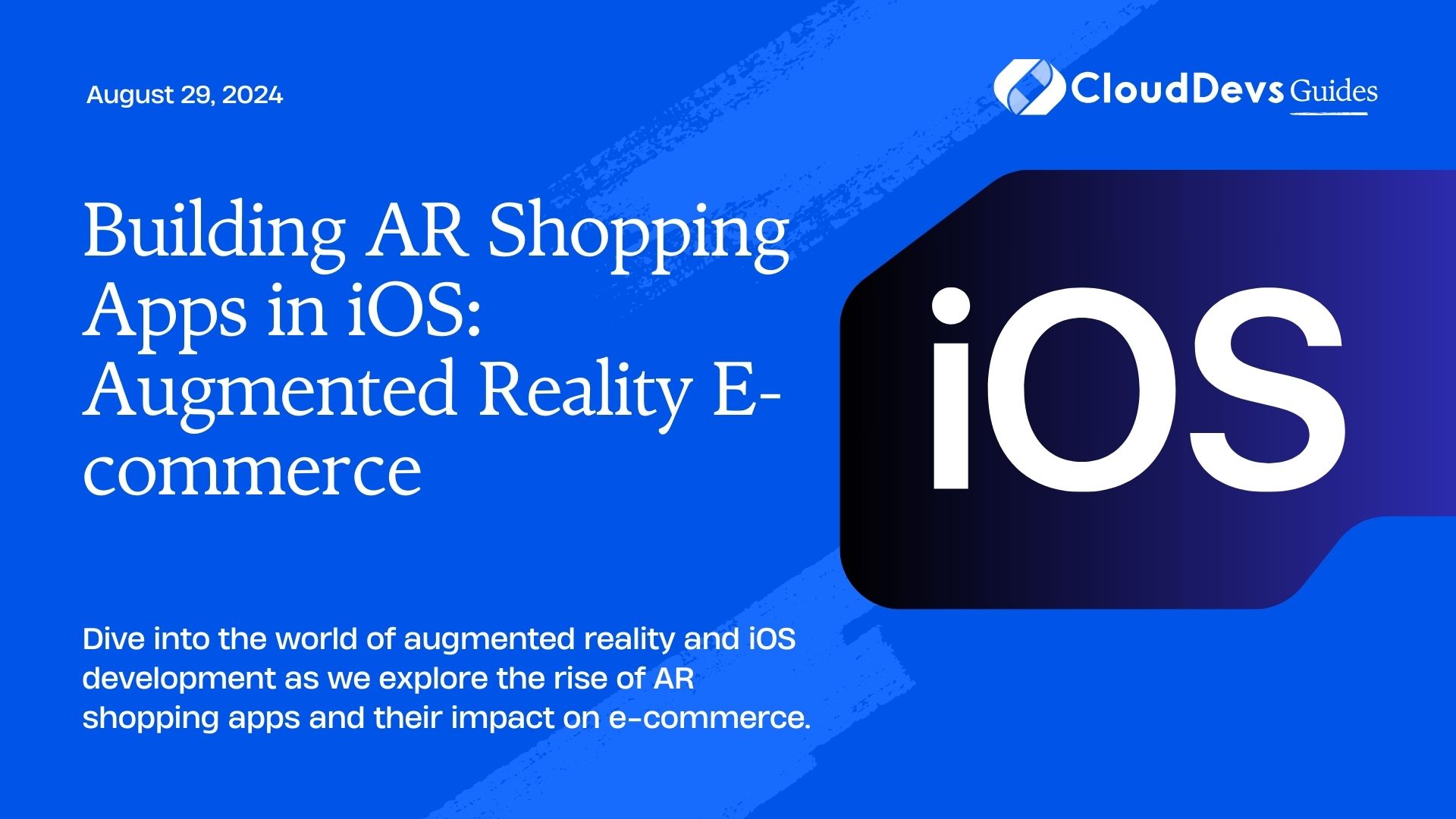 Building AR Shopping Apps in iOS: Augmented Reality E-commerce