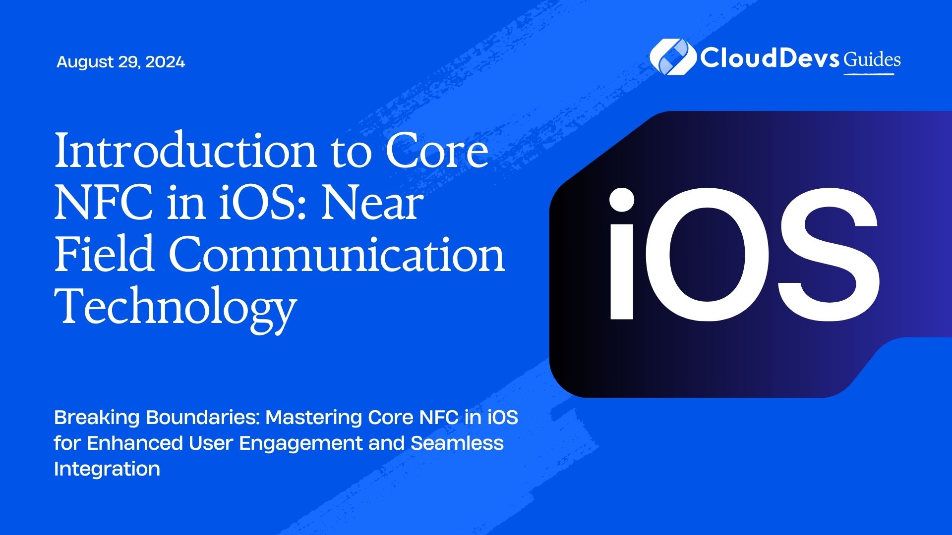 Introduction to Core NFC in iOS: Near Field Communication Technology