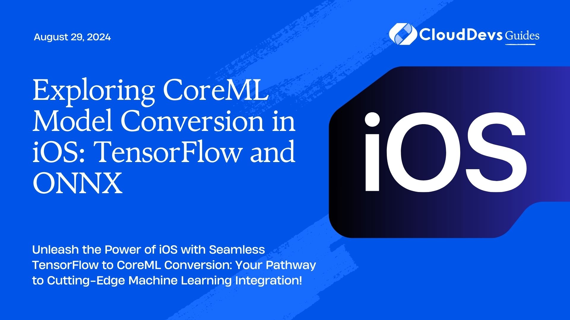 Exploring CoreML Model Conversion in iOS: TensorFlow and ONNX