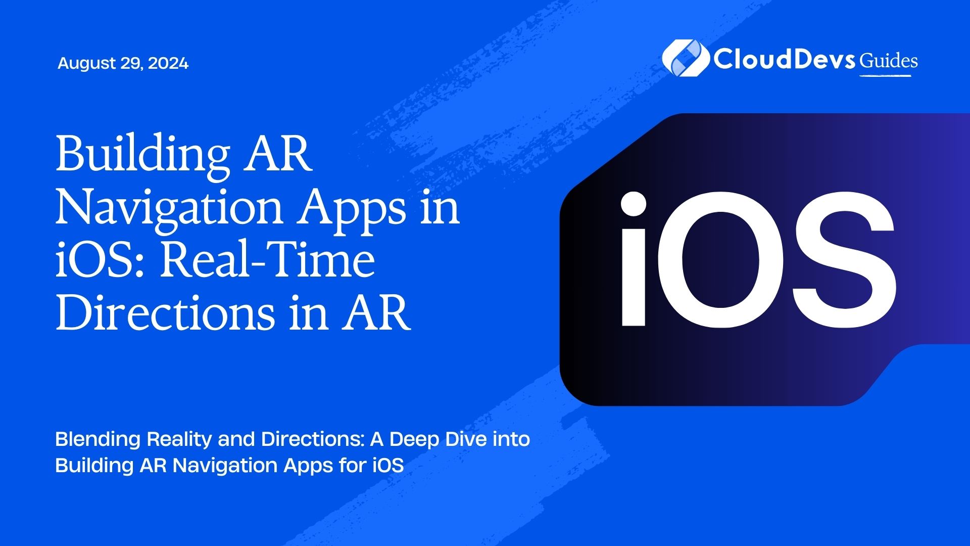 Building AR Navigation Apps in iOS: Real-Time Directions in AR