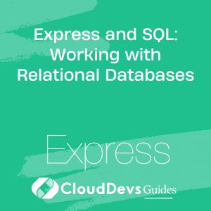 Express and SQL: Working with Relational Databases