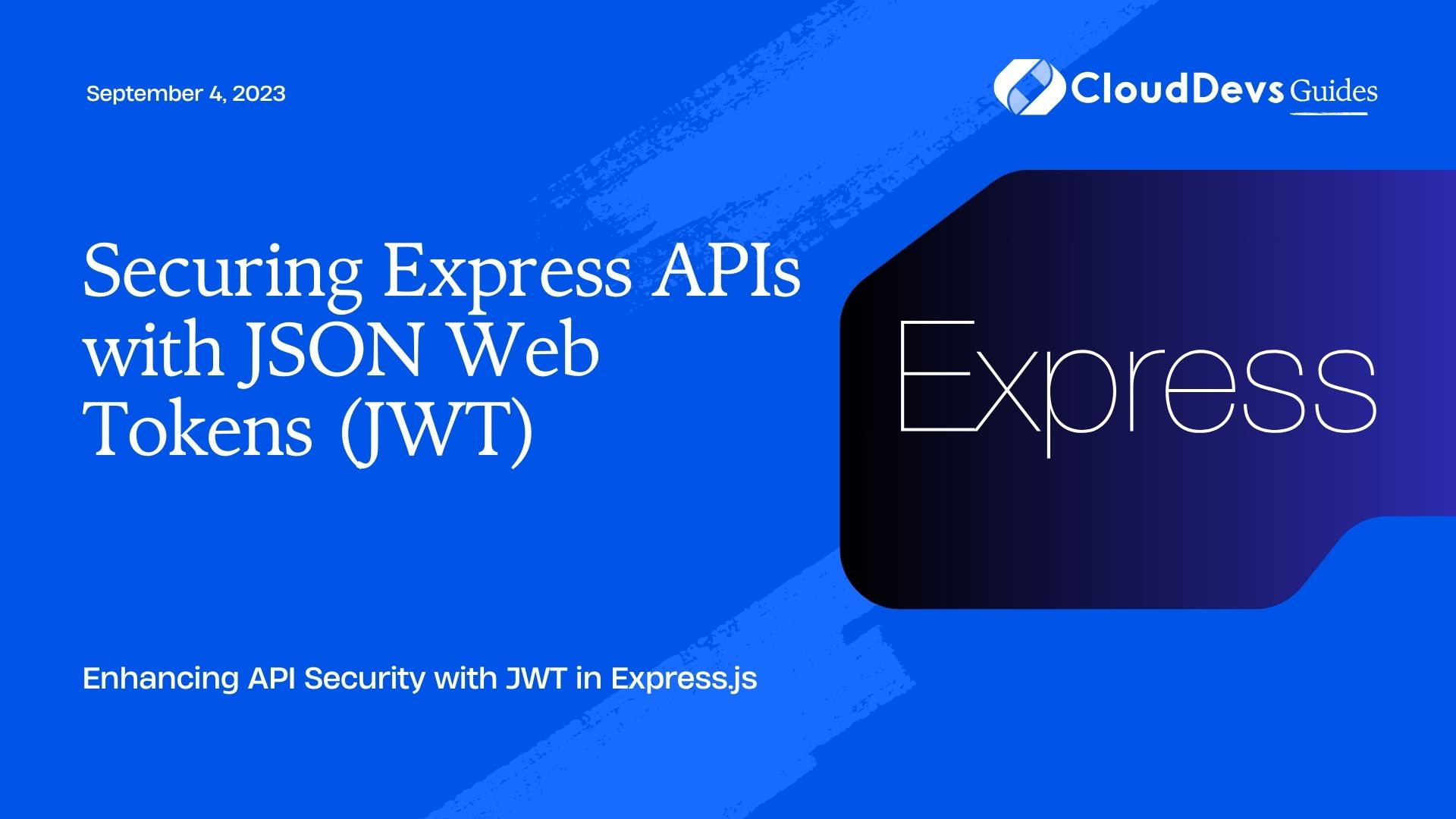 Securing Express APIs with JSON Web Tokens (JWT)