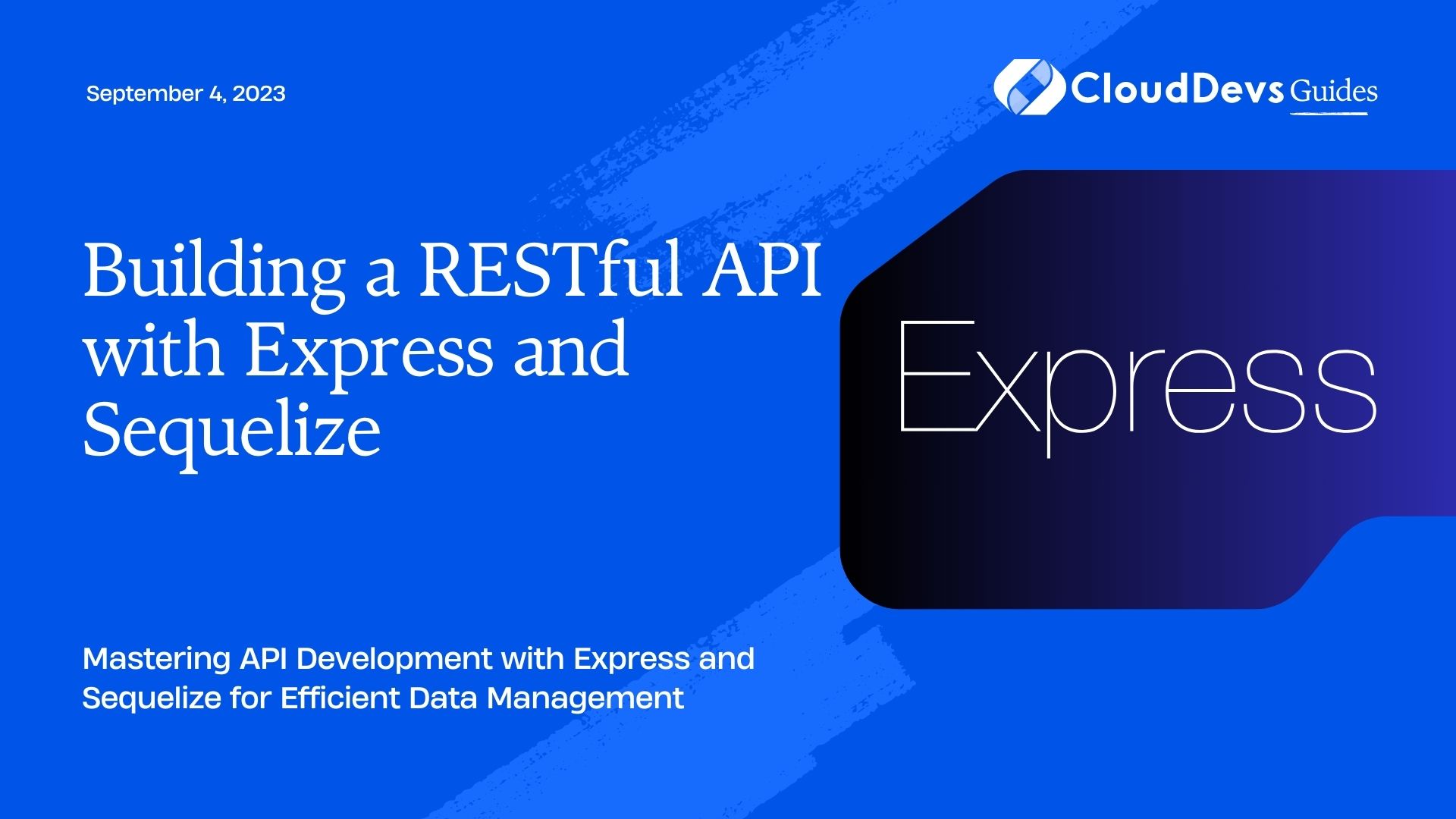 Building a RESTful API with Express and Sequelize