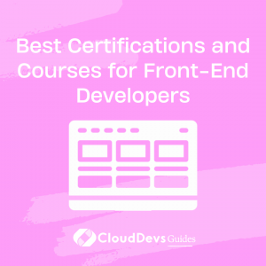 Best Courses for Front-End Developers